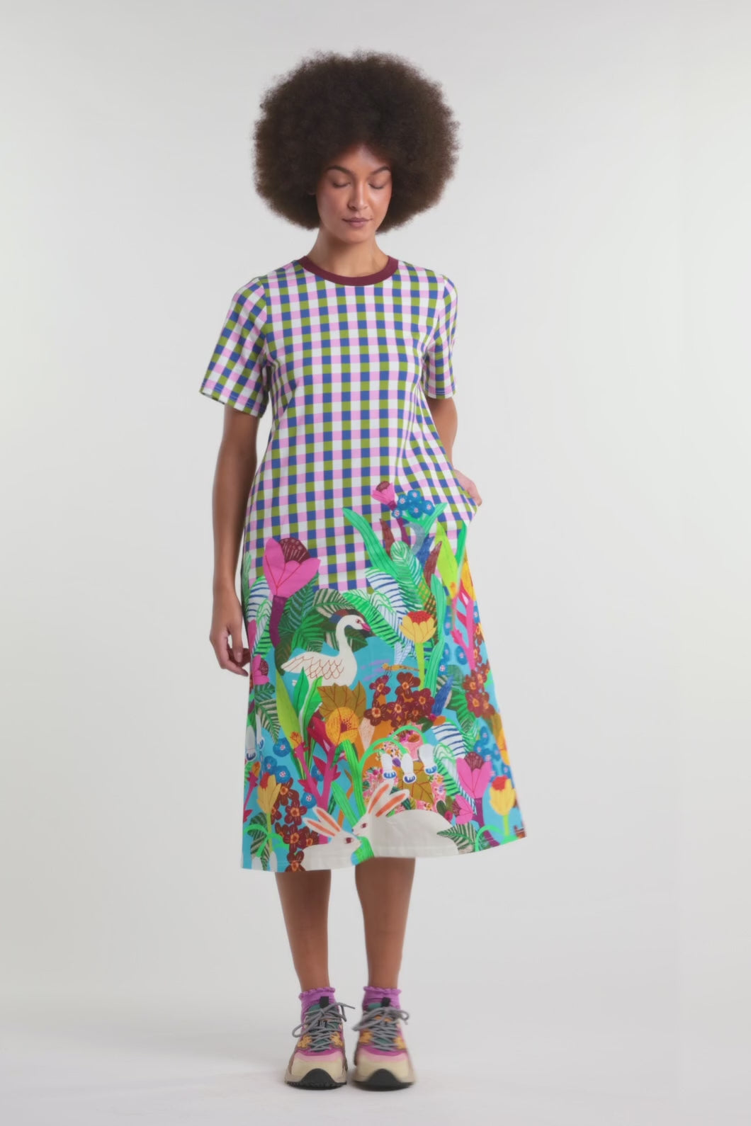 Gorman - Sanctuary Jersey Tee Dress - print