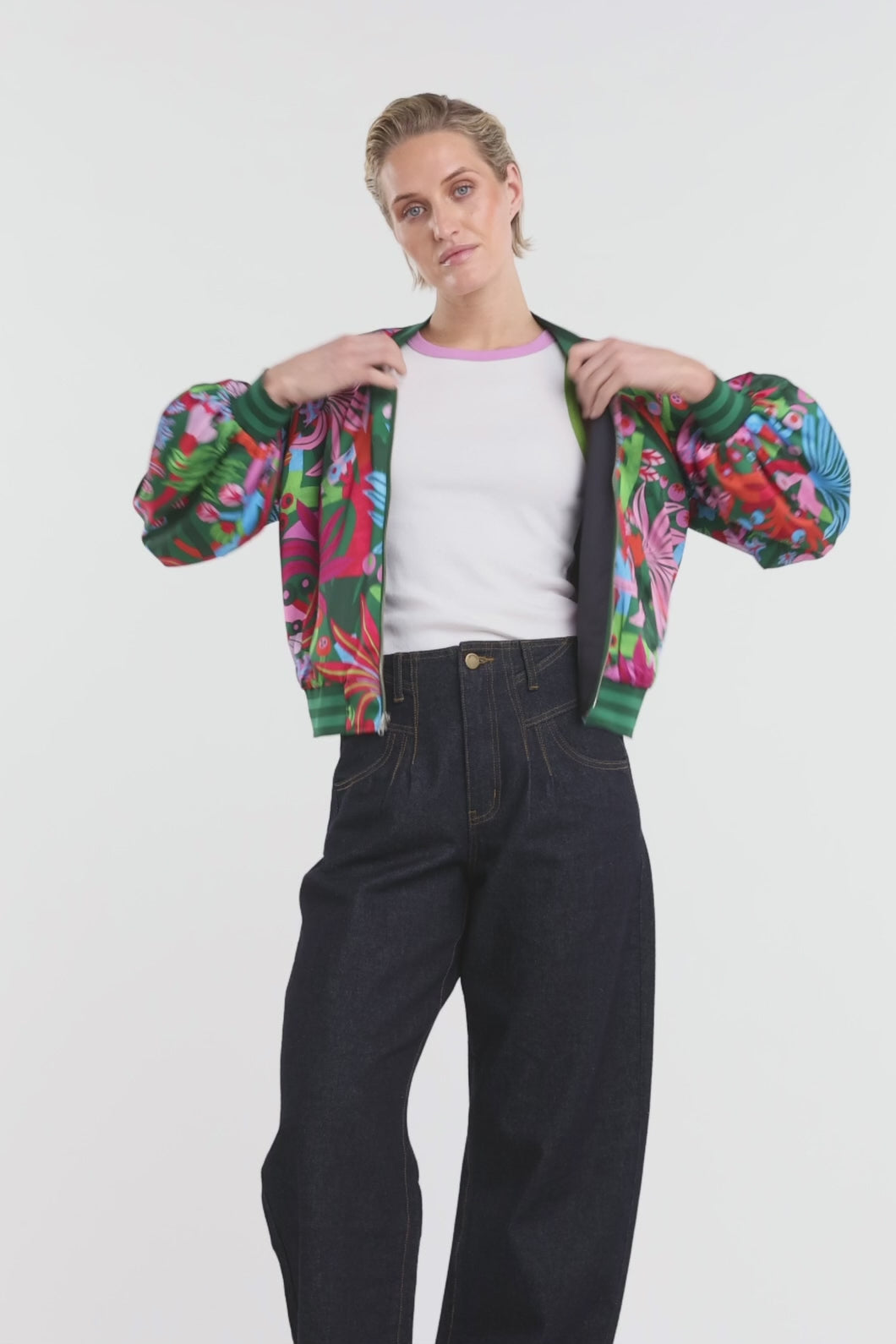 Gorman - Wild Garden Bomber Jacket - print