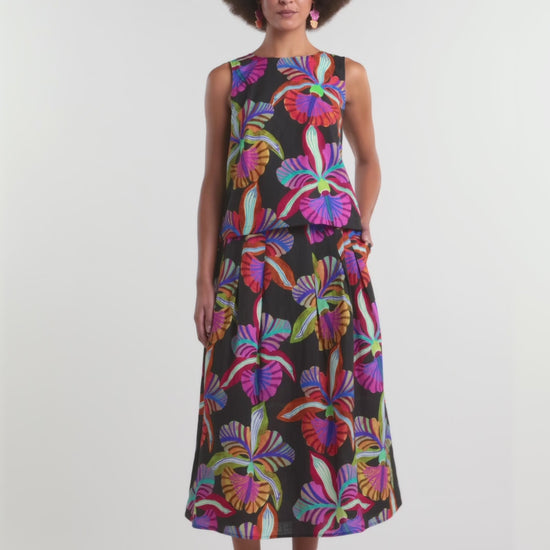 Gorman - Orchid Printed Midi Skirt - print