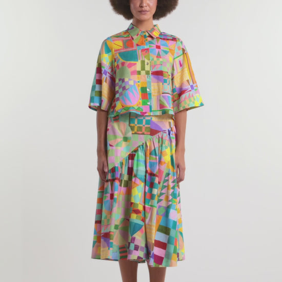 Gorman - Sunspill Skort - print