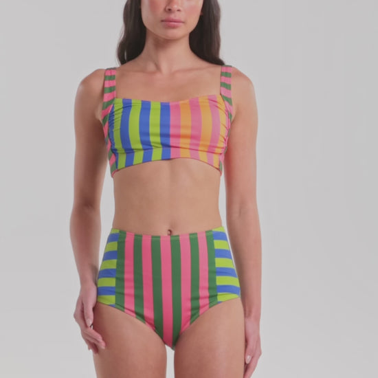 Gorman - Poetry Stripe Bikini Bottom - stripe