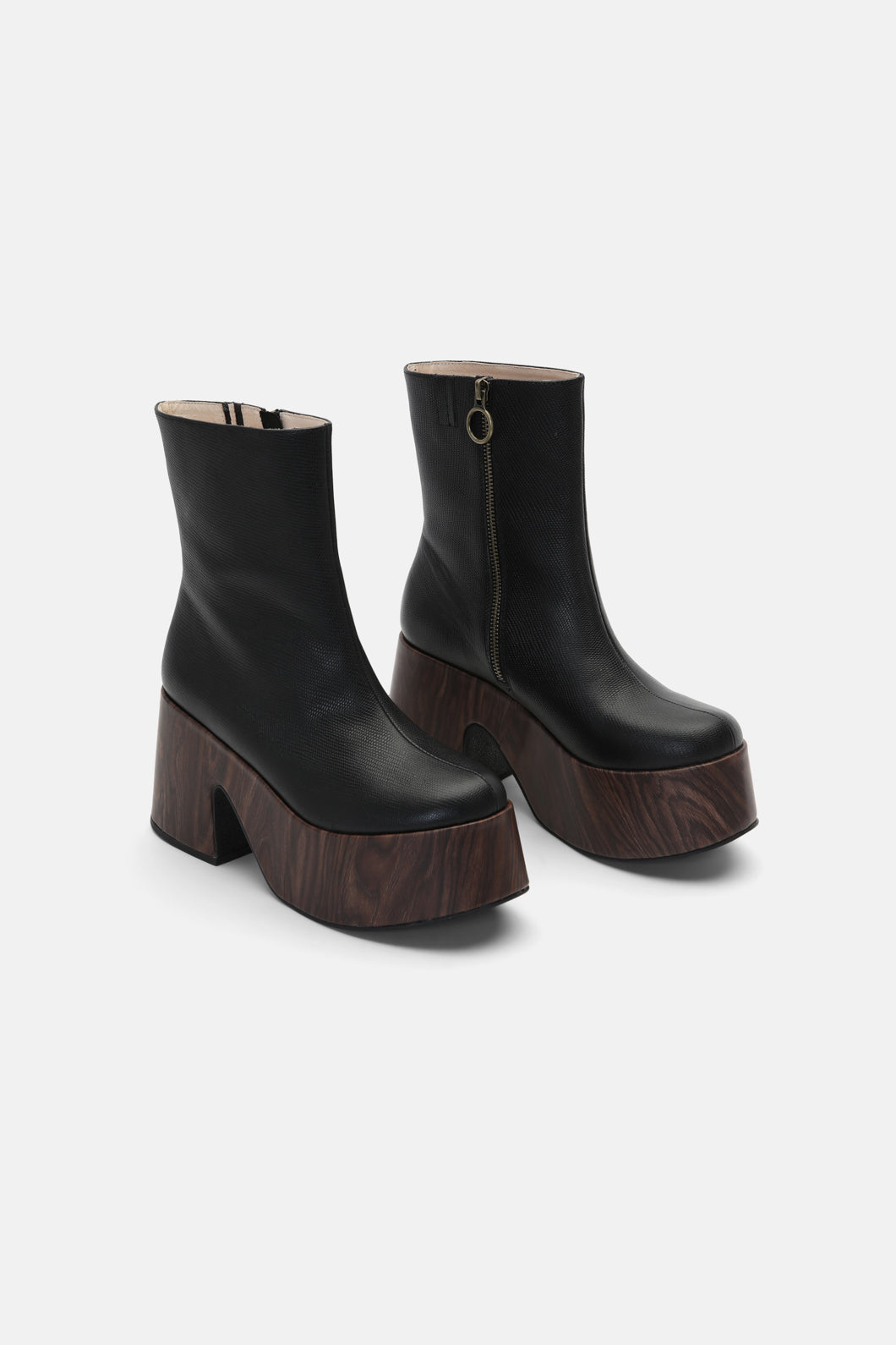 Flat platform sales boots