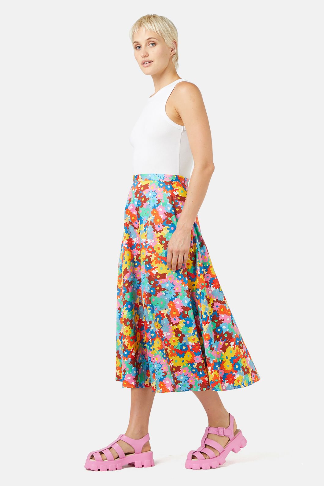 Gorman - Fleuriste Skirt - print