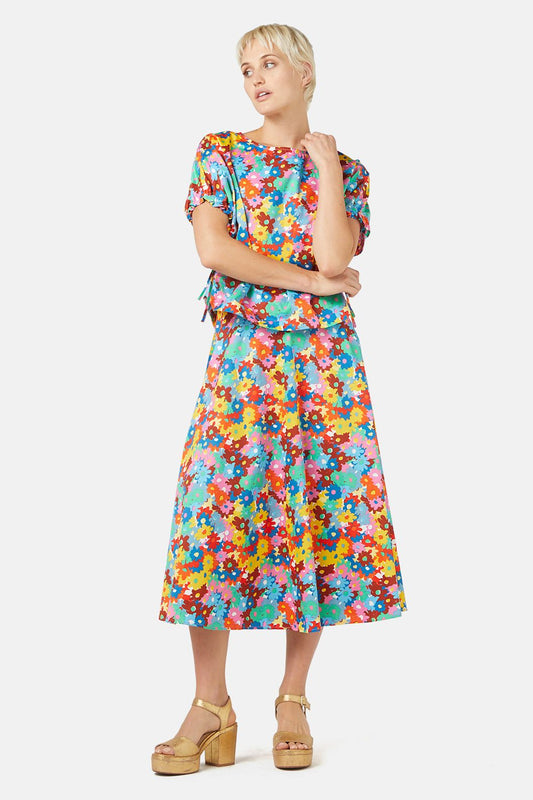 Gorman - Fleuriste Skirt - print