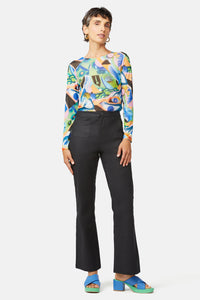 Gorman - Jackie Flare Pant - black