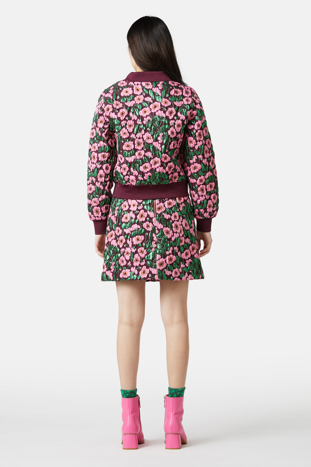 Gorman - Women's Coats & Jackets  Wild Roses Jacquard Bomber Jacket