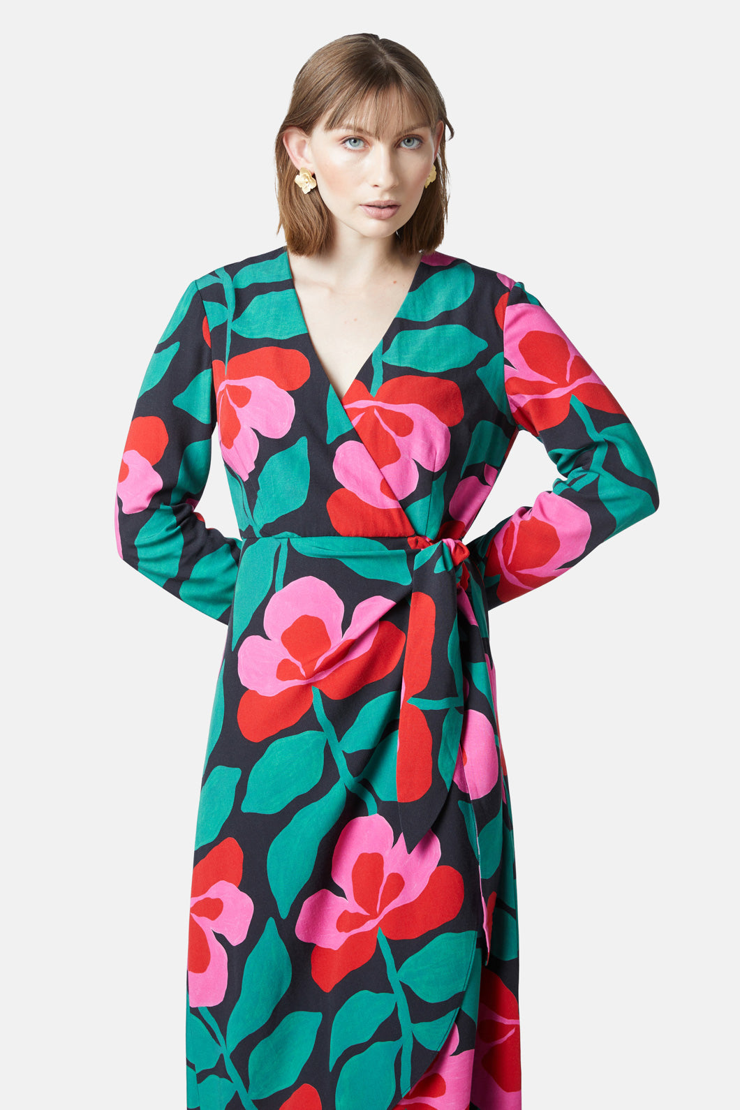 Pansy Wrap Dress Pansy Wrap Dress