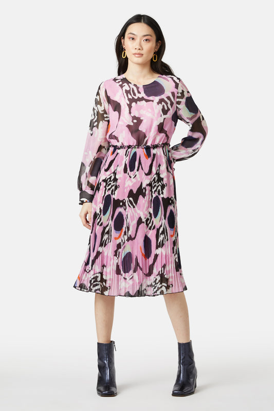 Gorman - Wing Span Pleated Dress - print