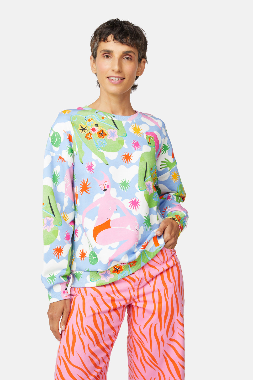 Gorman - Storybook Sweater - print