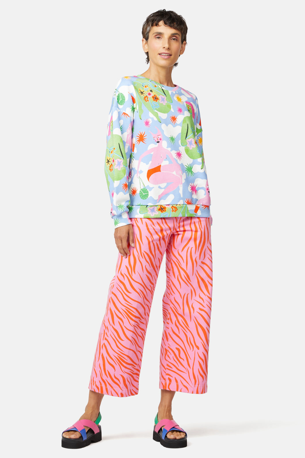 Gorman - Storybook Sweater - print