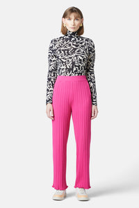 Gorman - Pleat Knit Pant - pink