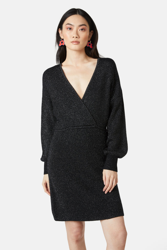 Ribbed Knit Wrap Dress – Gorman