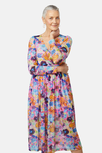 Gorman - Flora Rosa Mesh Dress - print