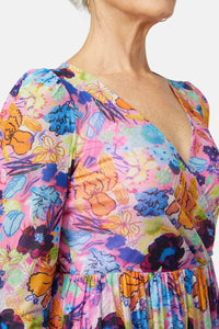 Gorman - Flora Rosa Mesh Dress - print