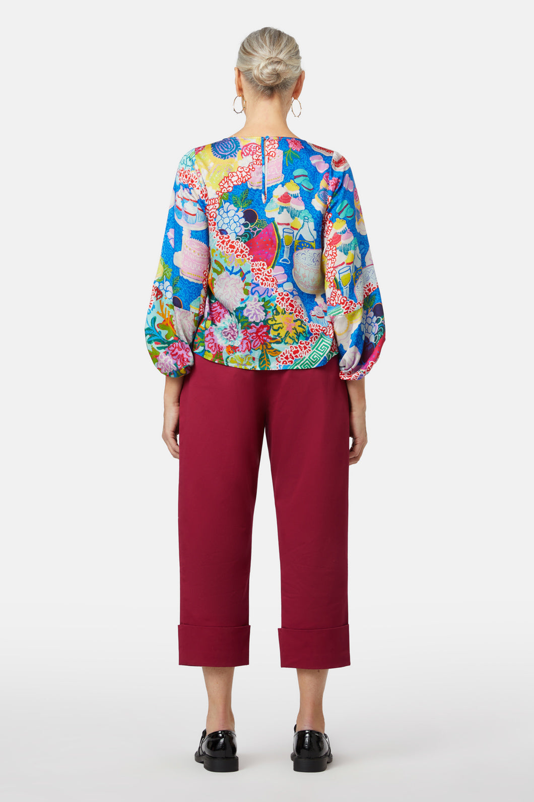 Devon Raspberry Fabric Devon Pant – Gorman