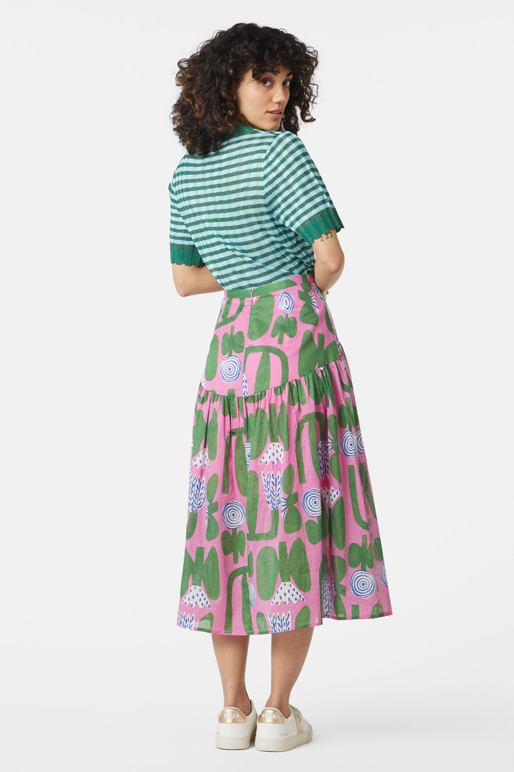 Pattern hotsell day skirt