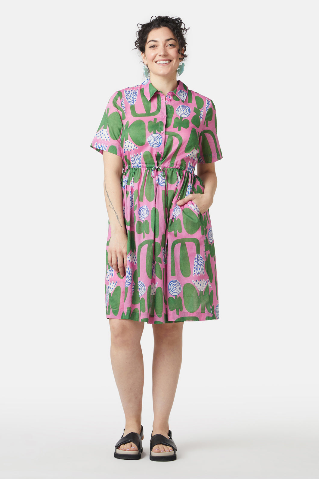 Petal Linen Shift Dress – Gorman