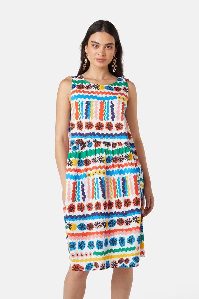 Paddle Poppy Tulip Dress Gorman