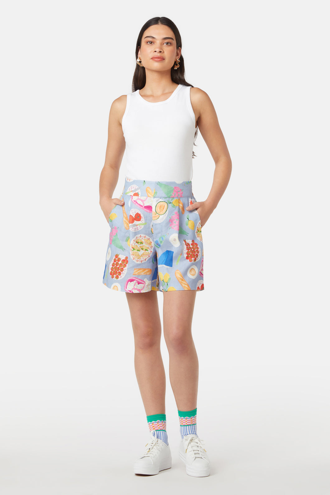 Gorman - Picnic Blanket Shorts - print