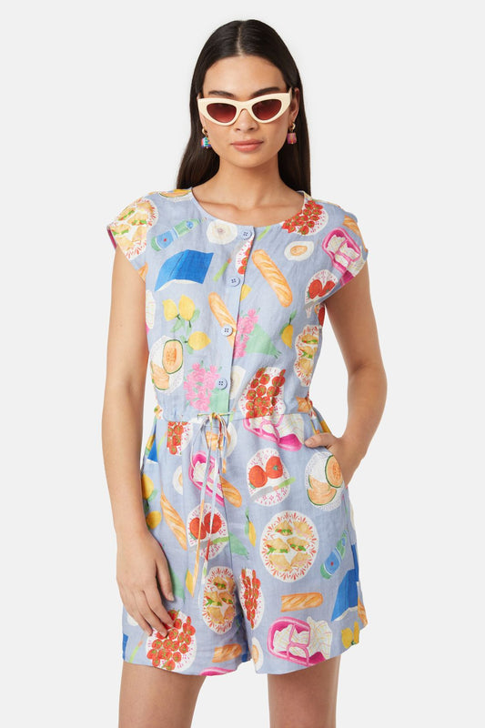 Gorman - Picnic Blanket Playsuit - print