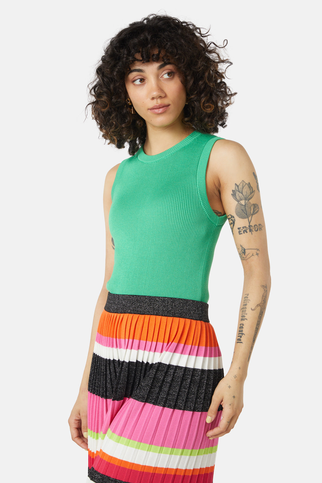 Neon knit shop skirt gorman