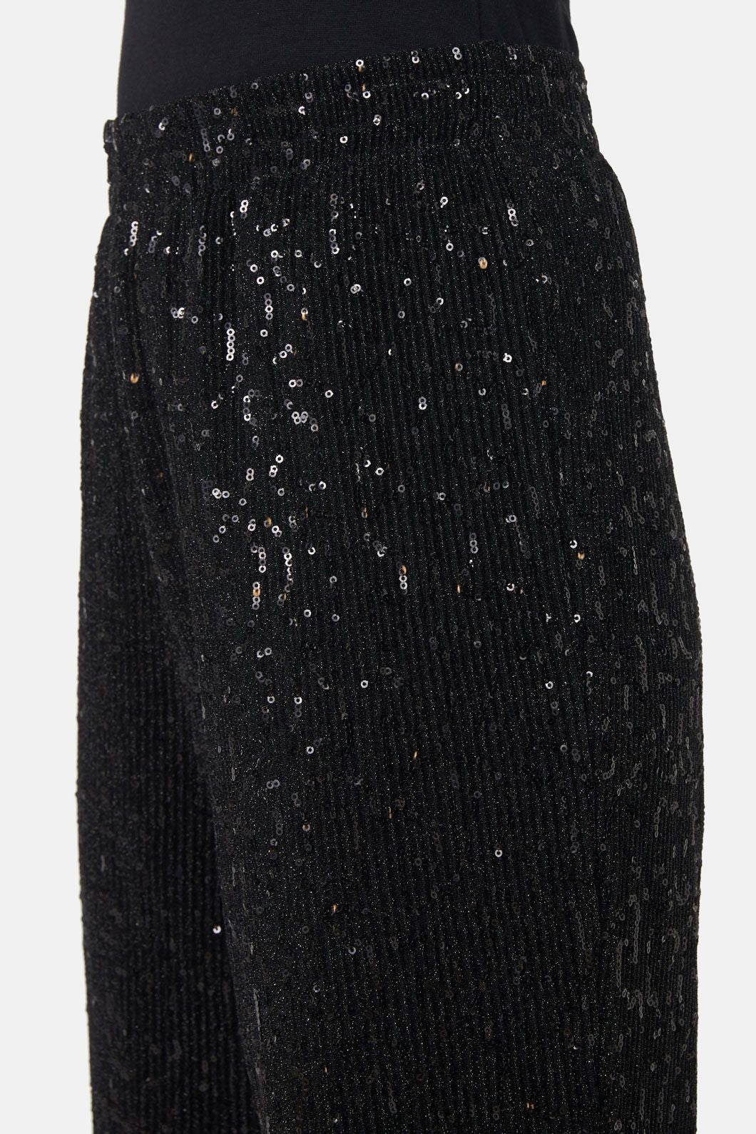 Midnight Twinkle Black Sequin Pants