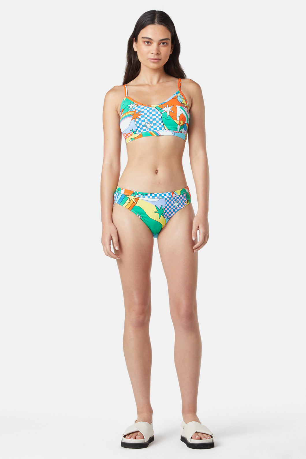 Gorman - Collage Ladies Bikini Bottom - print