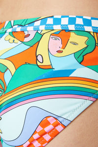 Gorman - Collage Ladies Bikini Bottom - print