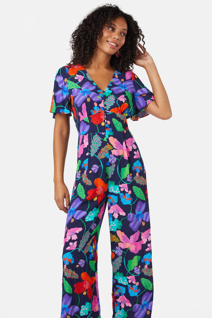 Trippy Flowers Pantsuit Gorman