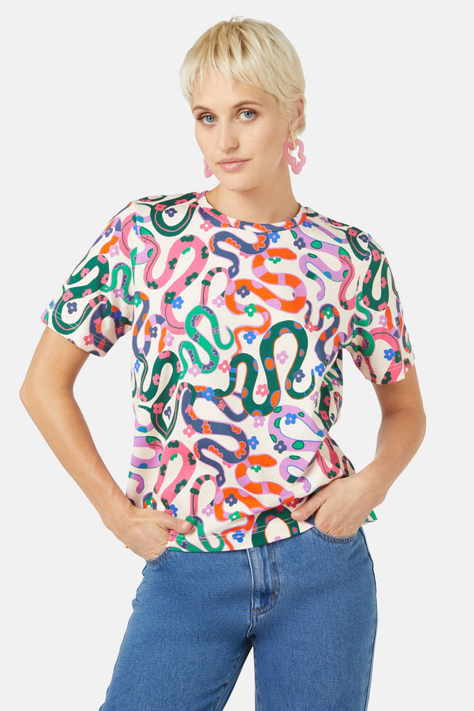 Flower Snake Tee – Gorman