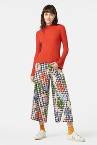 Gorman - Oak Leaf Knit Top - rust