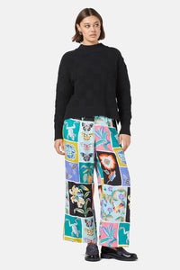 Gorman - Checkers Jumper - black