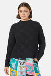 Gorman - Checkers Jumper - black