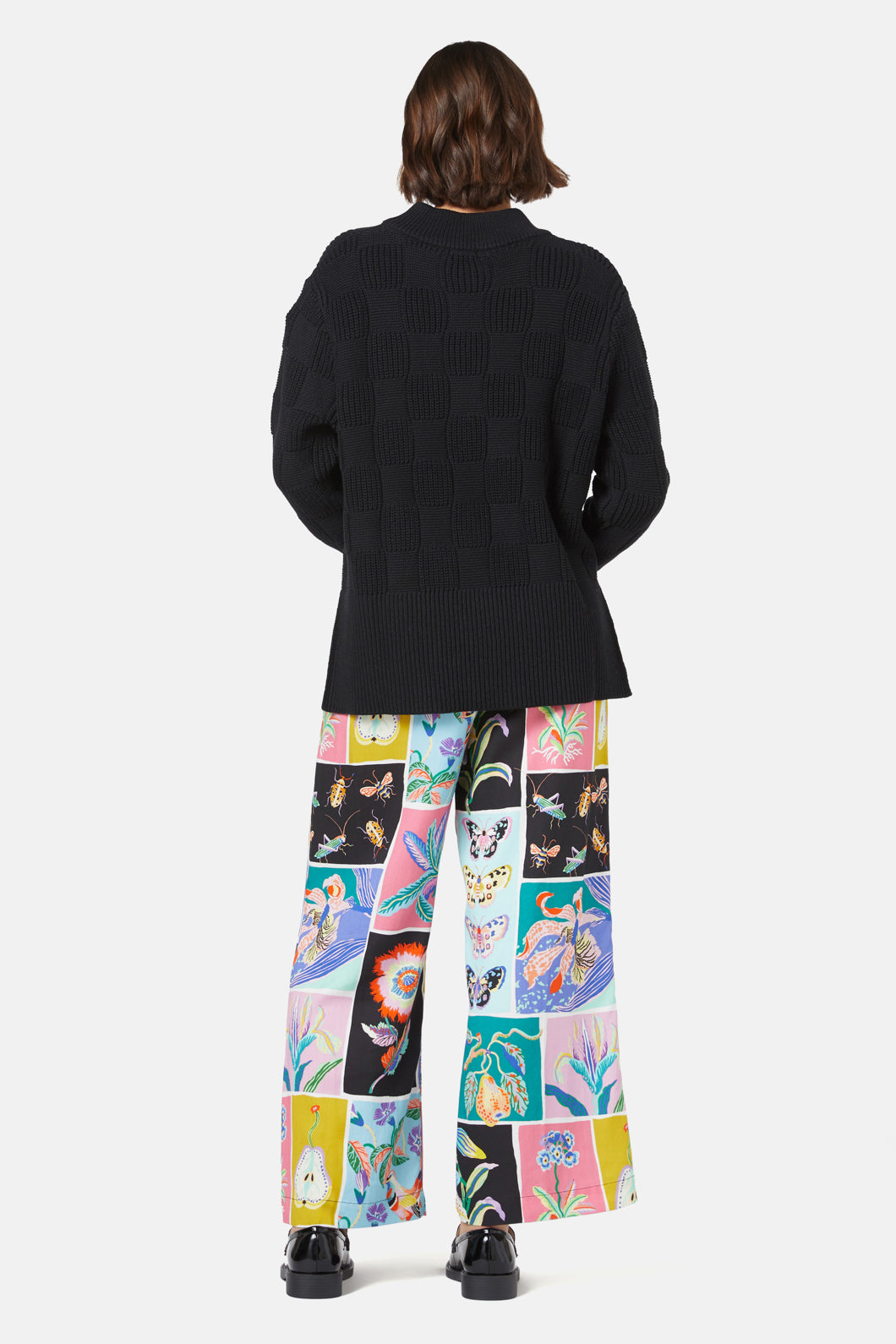 Gorman - Checkers Jumper - black