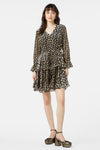 Gorman - Champaign Bubbles Devore Dress - gold