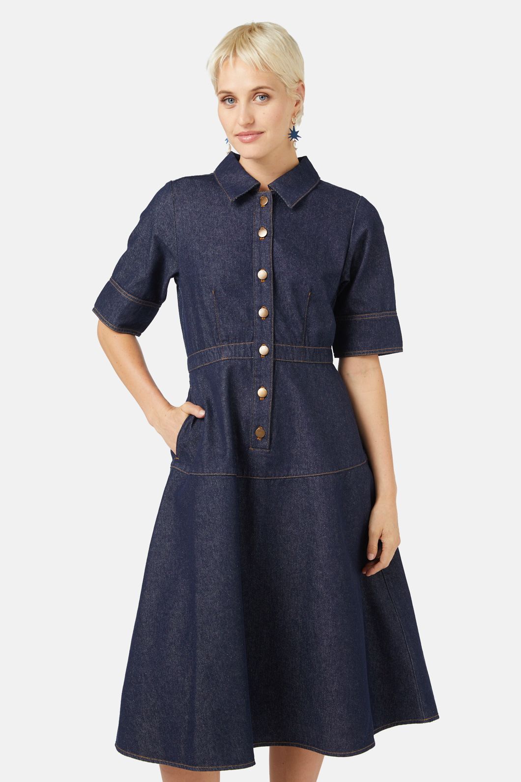 Magnolia Denim Dress