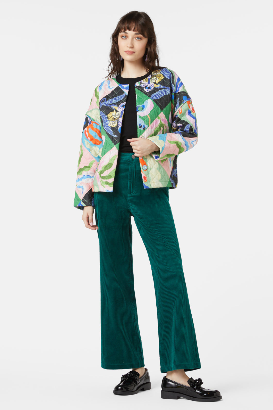 Gorman - Window Garden Quilted Jacket - print