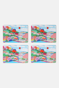 Gorman - Those Days Placemat Set 4 - print