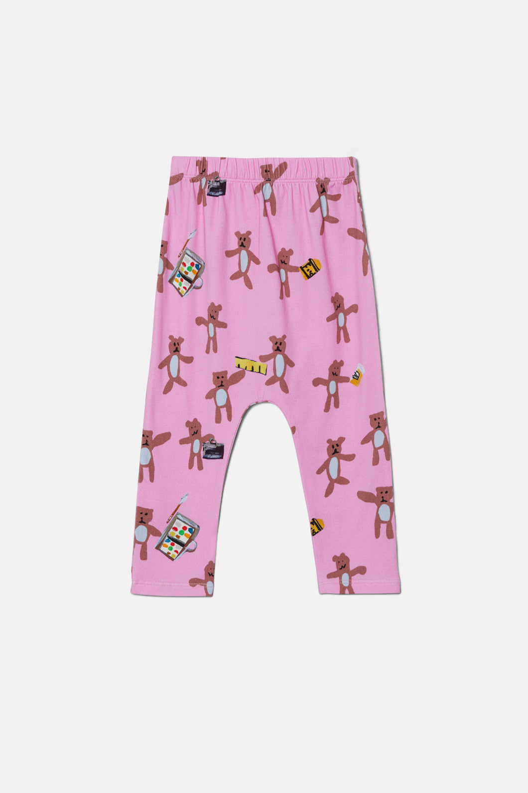 Gorman - Teddy's Picnic Baby Legging - pink