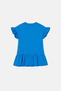 Gorman - Penguin Baby Dress - blue