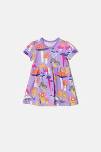 Gorman - Mushroom Baby Dress - lilac