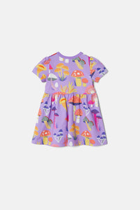 Gorman - Mushroom Baby Dress - lilac
