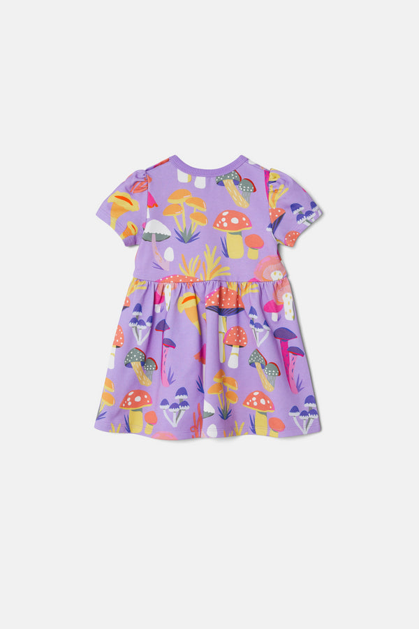 Gorman - Mushroom Baby Dress - lilac