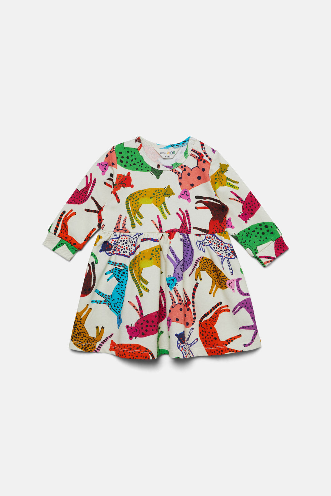Gorman - Leopards Baby Dress - cream