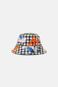 Gorman - Garden Check Bucket Hat - print
