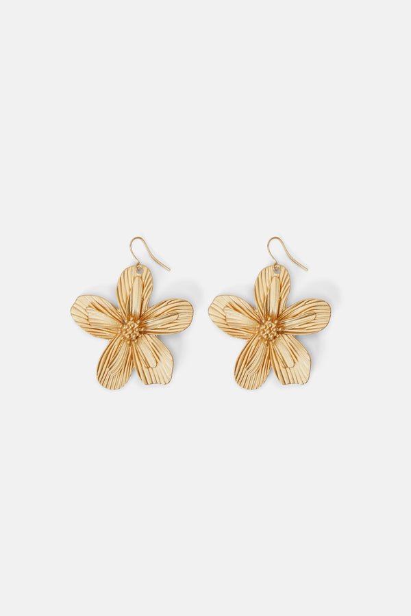 Gorman - Petal Dance Gold Earrings - gold