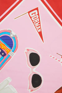 Gorman - Grease Silk Scarf - pink
