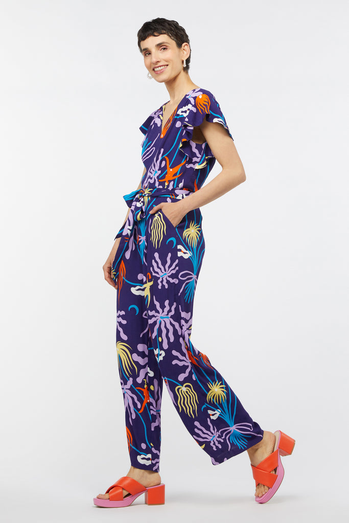 Floral Spring Pantsuit Gorman